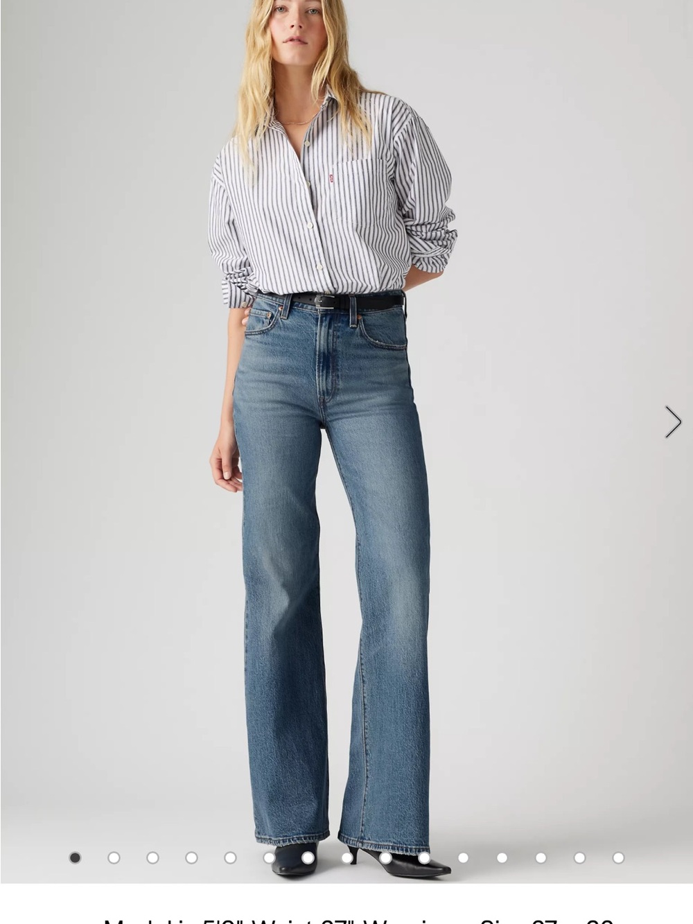💙Levi’s Ribcage Bell Jeans